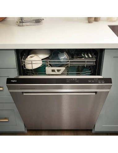 Lavavajillas Whirlpool 75 piezas Gris...