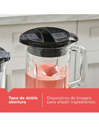 Licuadora Black + Decker 1.25 Litros Ice Crush BL0876-3BDLA