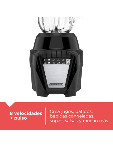 Licuadora Black + Decker 1.25 Litros Ice Crush BL0876-3BDLA