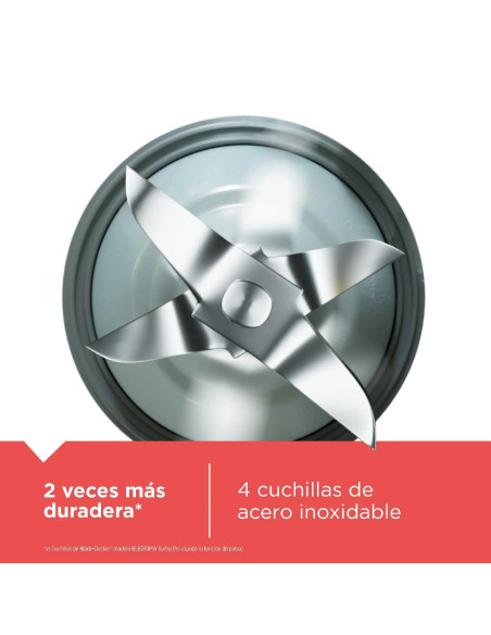 Licuadora Black + Decker 1.25 Litros Ice Crush BL0876-3BDLA