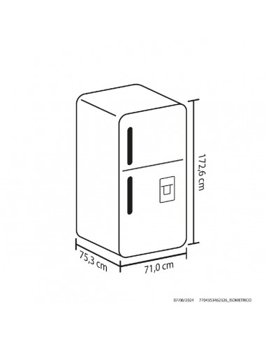 Nevera Haceb 404 Litros No Frost Top...