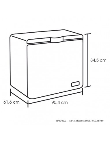 Congelador Haceb 251 Litros Brutos...