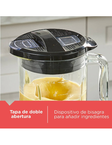 Licuadora Black + Decker 1.25 Litros Ice Crush BL0876-2SDLA