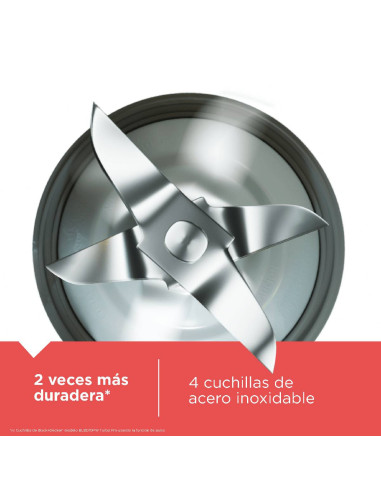 Licuadora Black + Decker 1.25 Litros Ice Crush BL0876-1RDLA