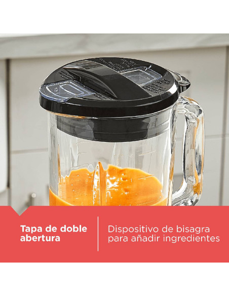 Licuadora Black + Decker 1.25 Litros Ice Crush BL0876-1RDLA