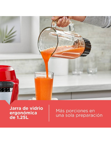 Licuadora Black + Decker 1.25 Litros Ice Crush BL0876-1RDLA