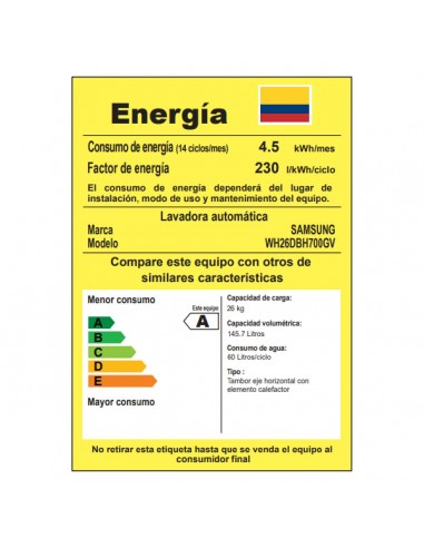 Combo Samsung Centro de Lavado 26 Kg...