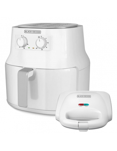 Combo Black + Decker Freidora de Aire...