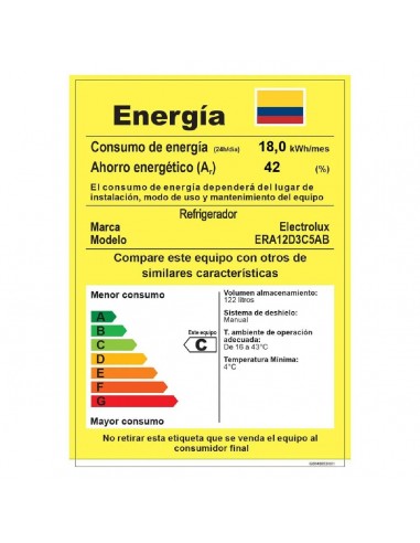 Mini Bar Electrolux 122 Litros Frost...