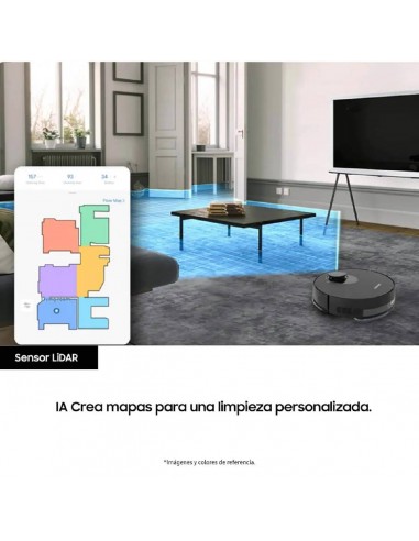 Aspiradora Samsung Robot 2 en 1 con...