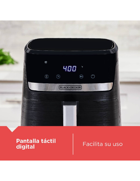Freidora de Aire Black + Decker 5.5 Litros Digital PuriFry AFBD62-1BDLA