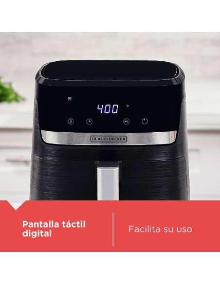 Freidora de Aire Black + Decker 4.2 Litros Digital PuriFry AFBD42-1BDLA