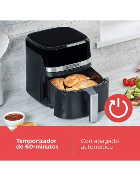 Freidora de Aire Black + Decker 4.2 Litros Digital PuriFry AFBD42-1BDLA