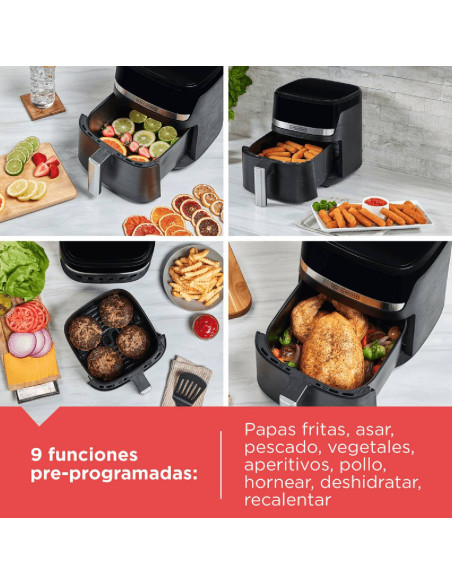 Freidora de Aire Black + Decker 4.2 Litros Digital PuriFry AFBD42-1BDLA