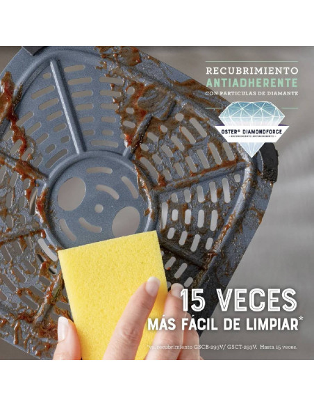 Freidora de Aire Oster 6 Litros Digital DiamondForce CKSTAF60WDDF