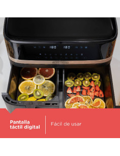 Freidora de Aire Black + Decker 9 Litros Digital Doble PuriFry AFBD92-1BDLA 2