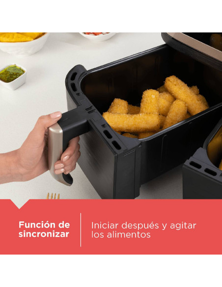 Freidora de Aire Black + Decker 9 Litros Digital Doble PuriFry AFBD92-1BDLA