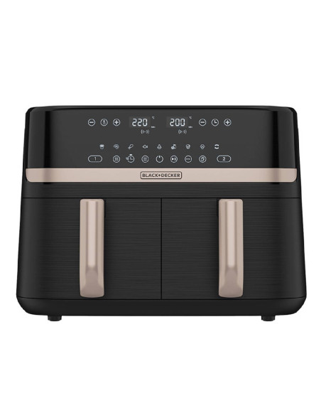 Freidora de Aire Black + Decker 9 Litros Digital Doble PuriFry AFBD92-1BDLA