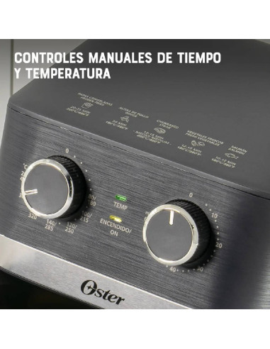 Freidora de Aire Oster 4 Litros Manual DiamondForce CKSTAF75WDSSDF