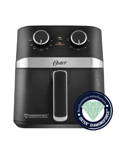 Freidora de Aire Oster 4 Litros Manual DiamondForce CKSTAF75WDSSDF