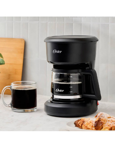 Cafetera Oster 5 tazas Swith Negra 2217254