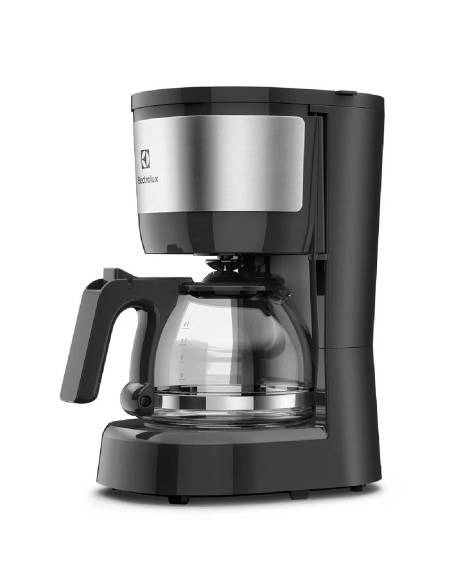 Cafetera Electrolux 15 Tazas Filtro Extraíble Negra ECM10