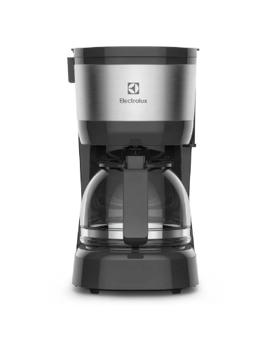 Cafetera Electrolux 15 Tazas Filtro Extraíble Negra ECM10