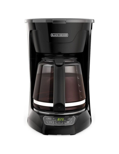 Cafetera Black + Decker 12 Tazas Digital Programable CM1110B-LA