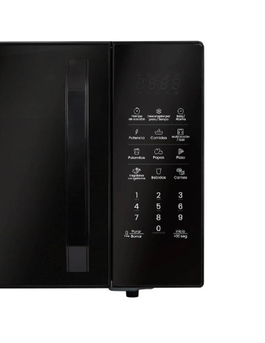 Horno Microondas Haceb 0,9 pies Negro con Gratinador