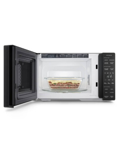 Horno Microondas Electrolux 25 Litros Negro Descongelación Asistida Emp EMDY25S0MXB
