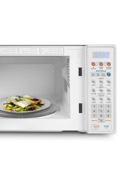 Horno Microondas Electrolux 17 Litros Blanco Función Elimina Olor Emp EMDO17S3GSLUW