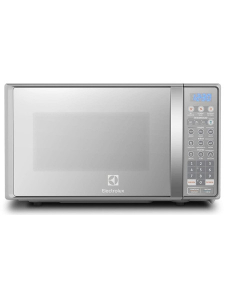 Horno Microondas Electrolux 20 Litros Gris Función Elimina Olor EMDO20S3GSLUG