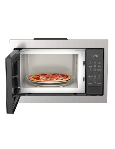 Horno Microondas Whirlpool 30 Litros Gris con Trim Kit WM1711D