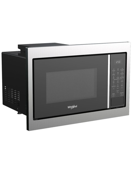 Horno Microondas Whirlpool 30 Litros Gris con Trim Kit WM1711D