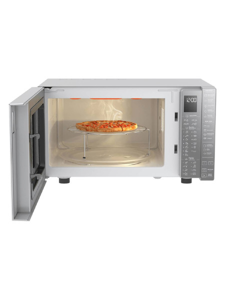 Horno Microondas Whirlpool 31 Litros Gris Función Grill WM2811D