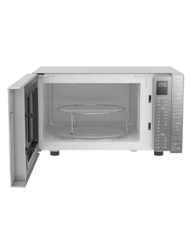 Horno Microondas Whirlpool 31 Litros Gris Función Grill WM2811D
