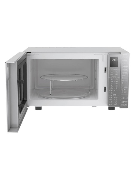 Horno Microondas Whirlpool 31 Litros Gris Función Grill WM2811D