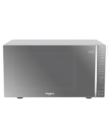 Horno Microondas Whirlpool 31 Litros Gris Función Grill WM2811D
