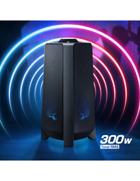 Torre de Sonido Samsung 300 Watts luces LED MX-T40