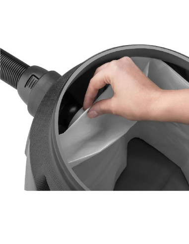 Aspiradora Agua y Polvo Electrolux 1200W 10L Función Soplado Negro Naranja AQP20 - 3011AHCO410