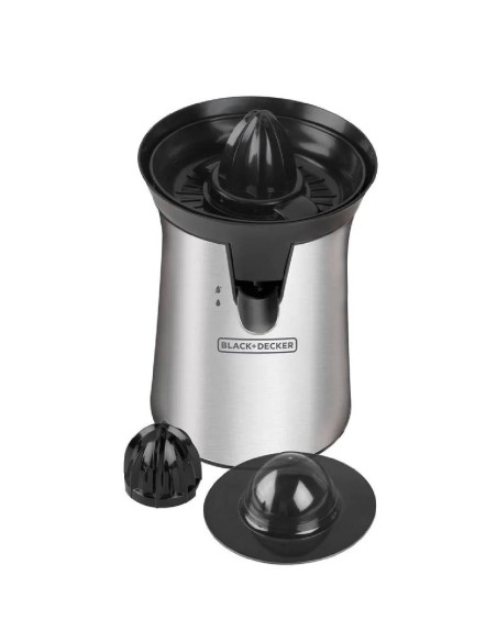 Exprimidor Black + Decker Acero Inoxidable Reversible CJ4000S
