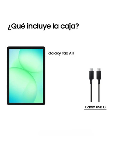 Tablet Samsung Galaxy Tab A11 Plus 256 GB WiFi Gris