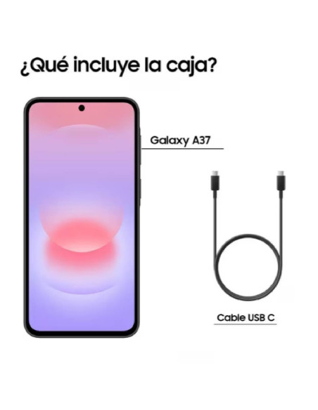Celular Samsung Galaxy A37 5G 8GB 256GB Gris SM-A376BZAKLTC