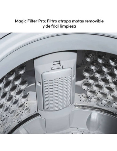 Lavadora Challenger 11 Kg Carga Superior Gris CW 5711 DMG 3