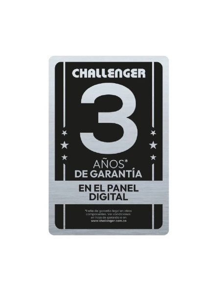 Lavadora Challenger 11 Kg Carga Superior Gris CW 5711 DMG 7