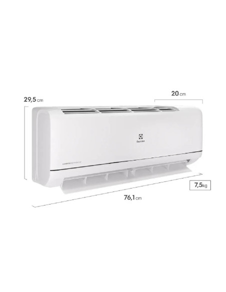 Aire Acondicionado Electrolux 12.000 BTU Efficient Inverter  EAIX12F2MCAXW