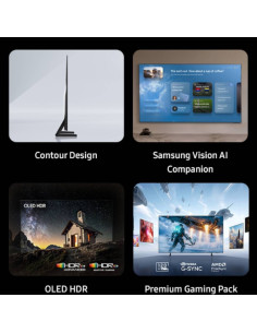 Televisor Samsung 55 pulgadas OLED 4K Smart IA QN55S85HAEXZL 2