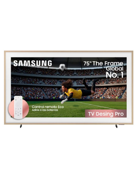 Televisor Samsung 75 pulgadas The Frame Qled 4K + Soporte VG-SCFT55BW/RU F-QN75LS03HEK2