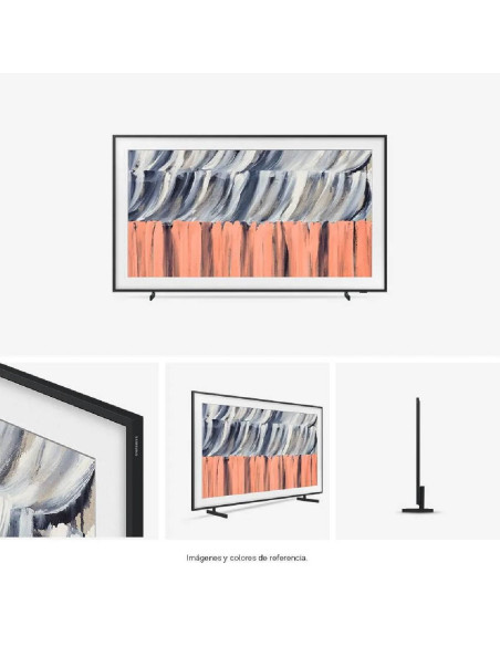 Televisor Samsung 75 pulgadas The Frame Qled 4K + Soporte VG-SCFT55BW/RU F-QN75LS03HEK2
