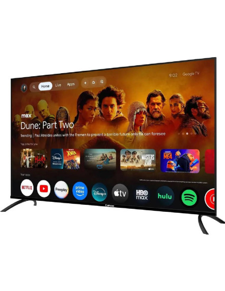 Televisor Caixun 50 pulgadas 4K UHD QLED Smart Google C50KAUGQ